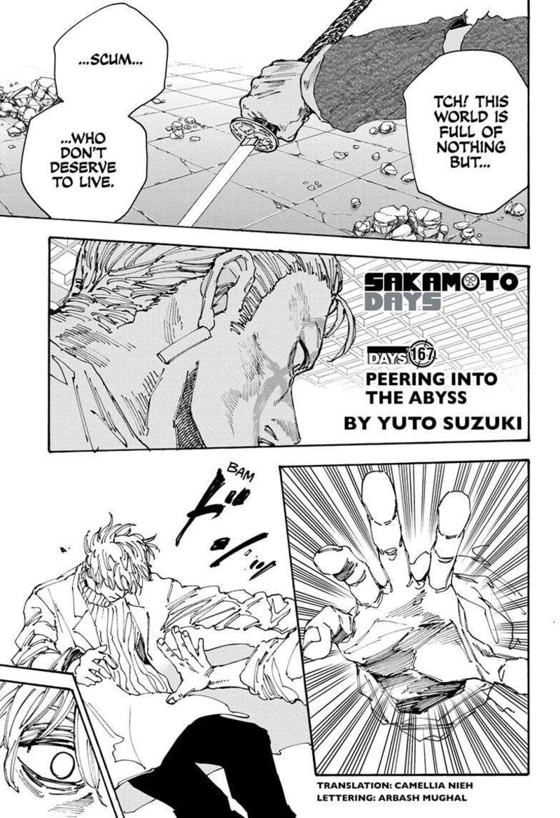 Sakamoto Days Chapter 167